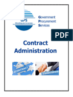 Contract Administration Workbook Virtual