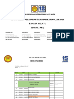 Rancangan Pelajaran Tahunan Kurikulum 2024 Bahasa Melayu Tingkatan 2 2022