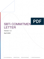 SBT Commitment Letter