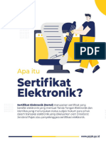 Sertifikat Elektronik