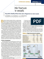 Avoid Brittle Fracture in Pressure Vessels