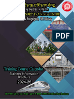 STC Training Calendar 2024-25