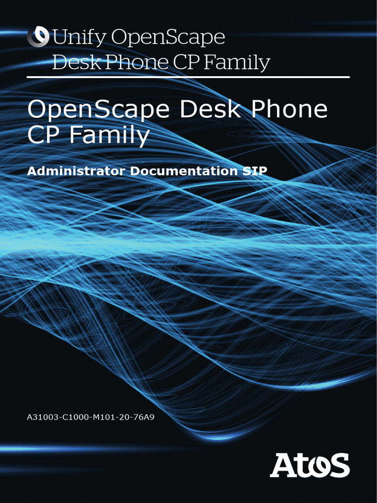 OpenScape Desk Phone CP200 400 600 SIP, Administrator Documentation ...