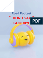 Don't Say Goodbye