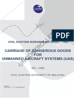 CAGM 1882 - Carriage of Dangerous Goods For Unmanned Aircraft Systems DG-UAS