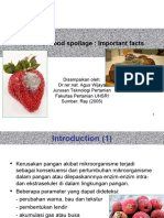 Microbial Food Spoilage