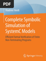 2016 Complete Symbolic Simulation of SystemC Models Efficient Formal Verification of Finite Non-Terminating Programs