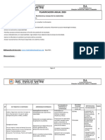 PLANIFICACION - ANUAL 2023 Resistencia y Ensayo de Los Materiales 5to