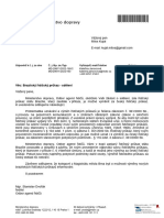 Dopis MD Brazilský Řidičský Průkaz Sdělení MD 29811 2022 160 2 2022 9 12