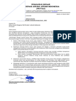 FA - Surat Pemberitahuan Kriteria Peserta ToT Instruktur Pemandu Arung Jeram