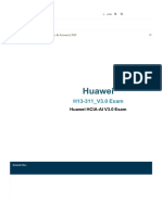 Huawei - H13-311 - V3.0 Exam - PDF - Artificial Neural Network - Machine Learning
