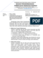 Surat Edaran (Angk. 46-60) Orientasi Pengenalan Nilai Dan Etika Instansi Pemerintah PPPK Tahap II Tahun 2022 + Lampiran