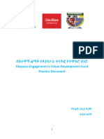 Diaspora Engagement in Urban Development Good Practice Document 1