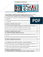 Exame Normal de Direito Internacional publico-UCM TETE