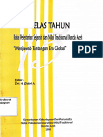 Lima Belas Tahun Balai Pelestarian Sejarahdan Nilai Tradisional Banda Aceh