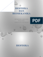 Biofisika Dan Biomekanika