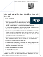 Làm sạch các phân đoạn dầu bằng dung môi chọn lọc - Làm sạch và xử lý các phân đoạn dầu mỏ