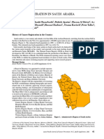 Cancer Registration in Saudi Arabia