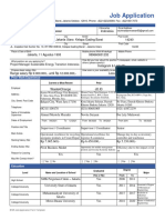 IESR Job Application Form