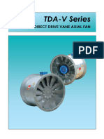 TDA-V Series - Direct Drive Vane Axial Fan (AMCA Air & FEG) - Product Catalogue-KVN