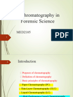 L3 Chromatography in Forensic Science