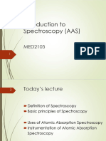 L5 Spectroscopy (AAS)