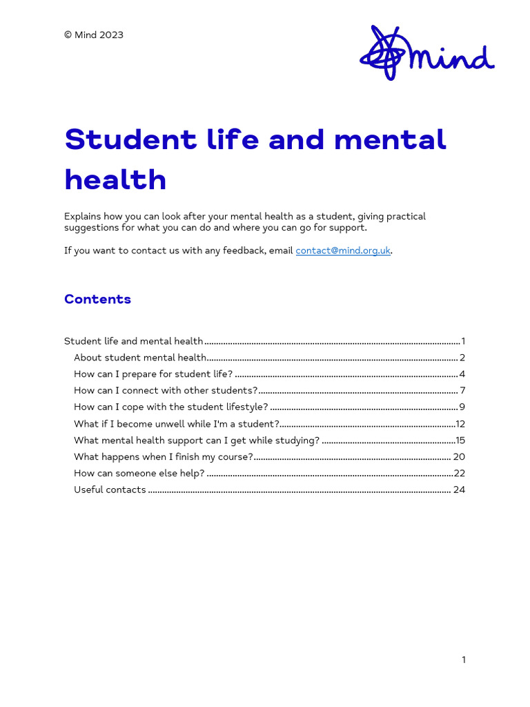 Mental health intelligence overview