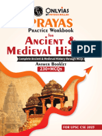 PRAYAS Ancient and Medieval History Answer