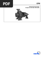 KSB WKLn Multistage Pump Data Sheet | PDF | Pump | Energy Technology