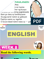 Day 1 ENGLISH 3RD QUARTER - WEEK 8