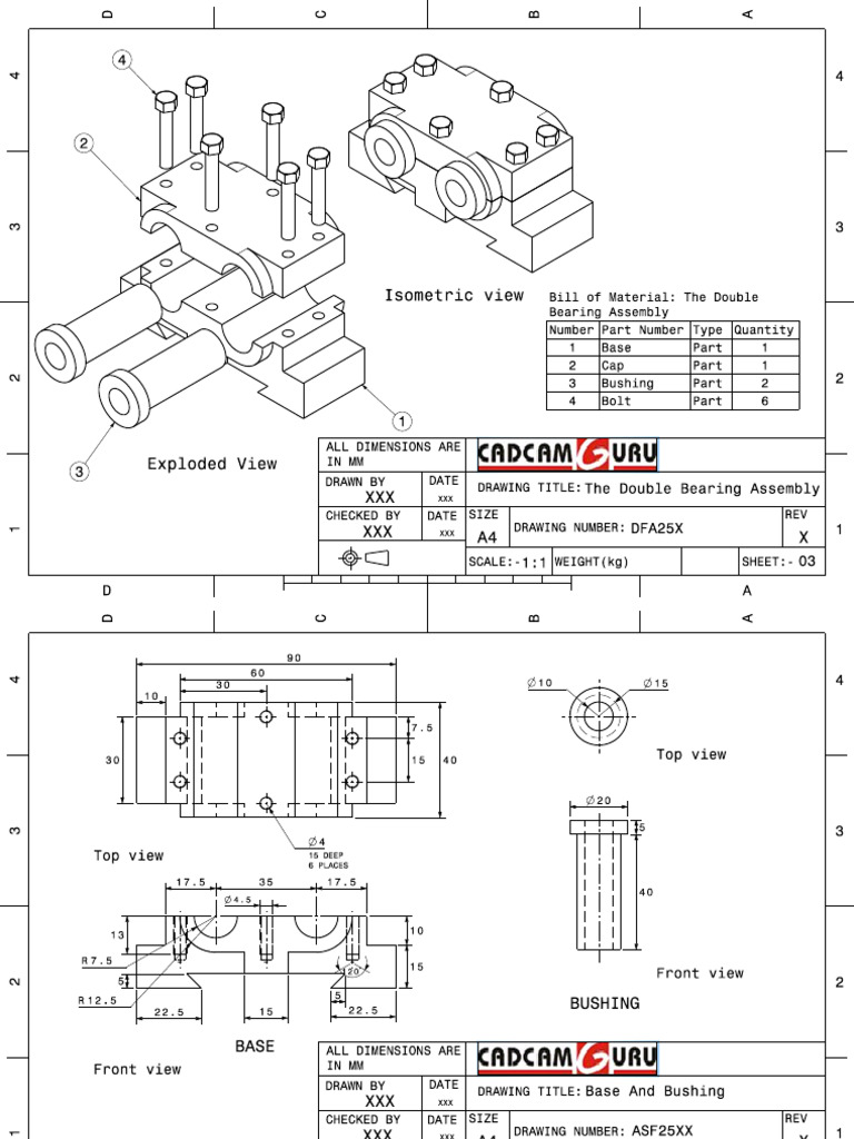 Double Bearing Assembly PDF