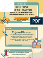 Koneksi Antar Materi Modul 3.3 - Nuansa