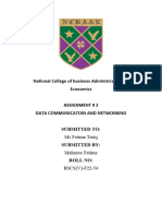 Data Communication and Networking 