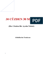 30 CÜZDEN 30 MESAJ-Abdulkerim Temizcan