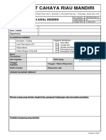 Fm-Crm-Qhse-012 Laporan Awal Insiden