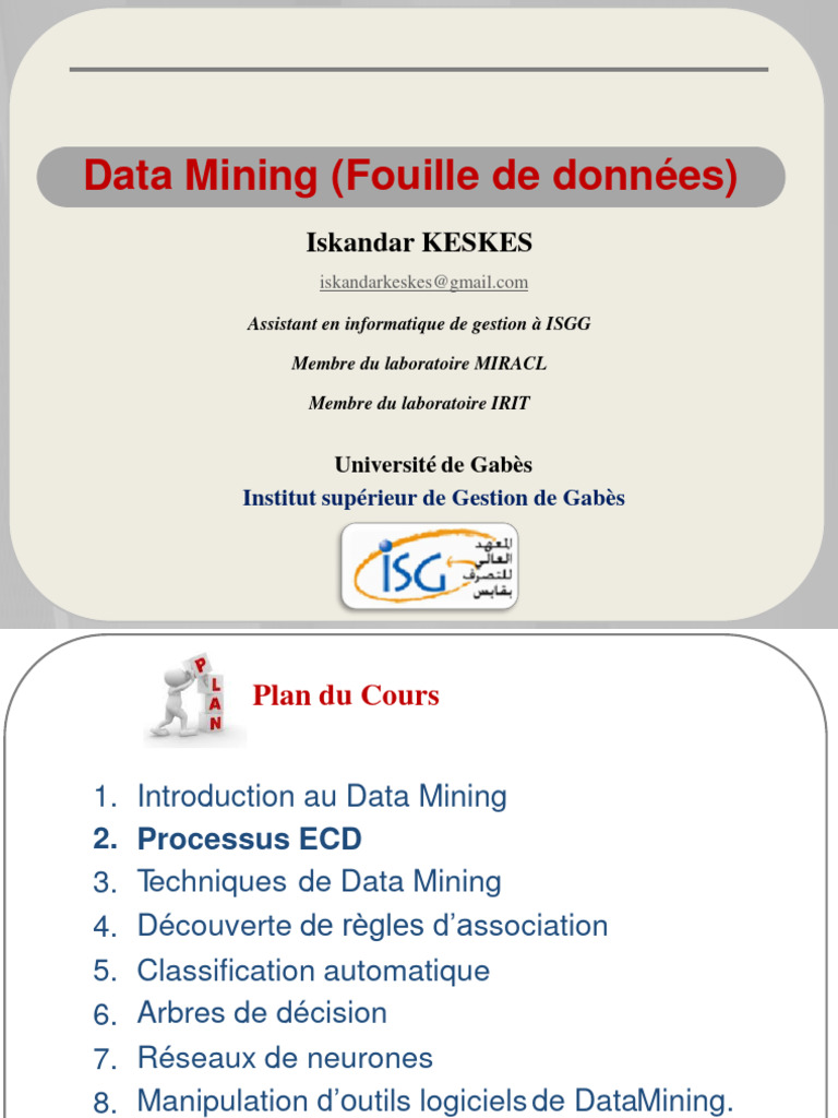 Introduction au Data Mining et ECD | PDF | Minage des données ...