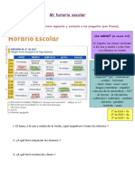 Mi Horario Escolar