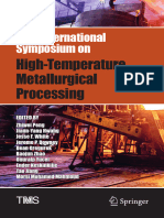 12th International Symposium On High-Temperature Metallurgical Processing