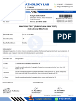 MANTOUX Test Report Drlogy Lab Report