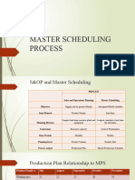 4.master Scheduling Process