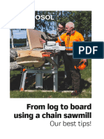 From Log To Board Using A Chain Sawmill en Web