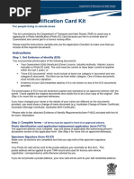 Queensland Photo ID Card Application Guide | PDF | Identity Document ...