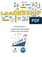 Assignment 2 Leadership