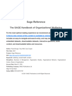 Organizational Wellbeing An Introduction and Future Directions - SAGE 1