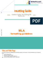 Formatting Guide