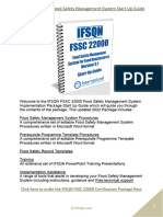 IFSQN FSSC 22000 Food Start Up Guide Version 5.1 2022 Sample