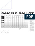 Edinburg Sample Ballot