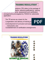 Training Regulation