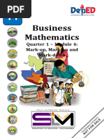 Business Math Module 4 Students