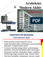 Arsitektur Modern Akhir